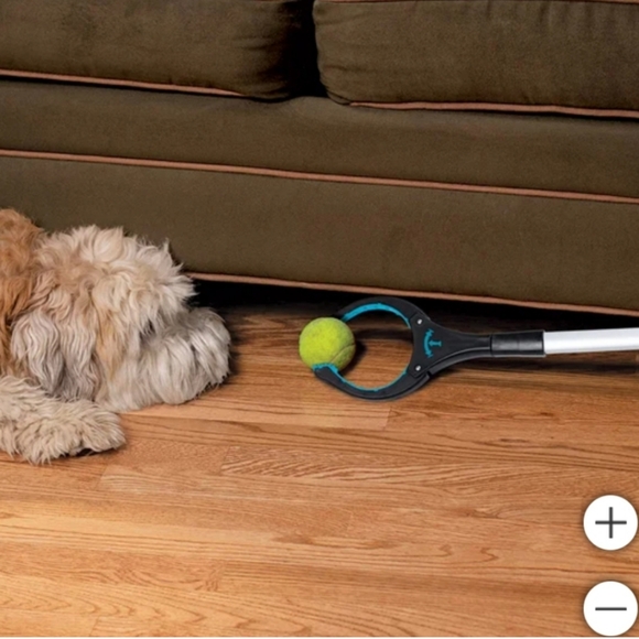 White and Blue Garden Pruning Shears with Curved Handles - Picture 5 of 13